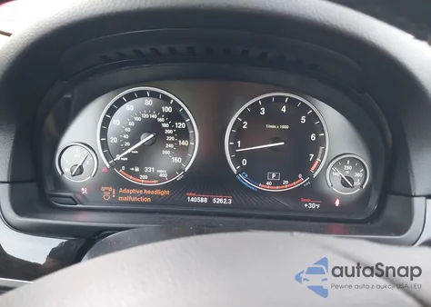 2013 BMW 528I xDrive z USA, uszkodzony, nr VIN WBAXH5C56DDW13361